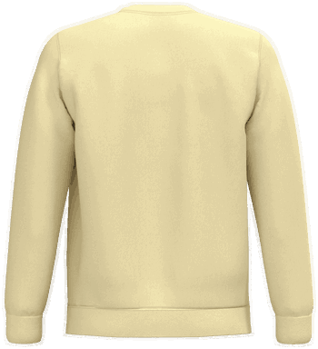 Pull basique - Jaune paille