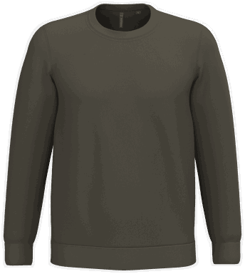 Pull basique - Kaki foncé