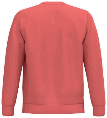 Pull basique - Corail vrai