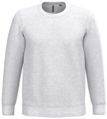 Pull basique - Gris chiné