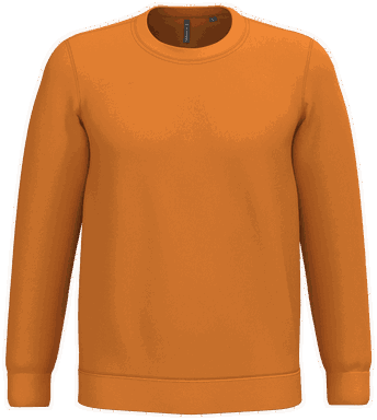 Pull basique - Citrouille