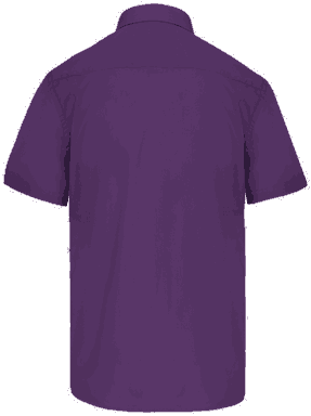 Basic short-sleeved shirt - Purple