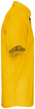 Basic short-sleeved shirt - Yellow