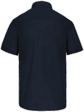 Basic short-sleeved shirt - Navy