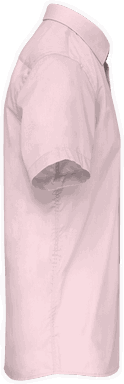 Basic short-sleeved shirt - Pale pink