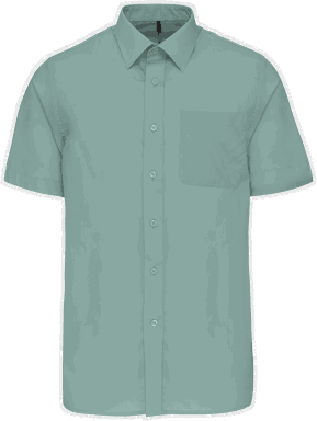 Basic short-sleeved shirt - Sage