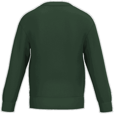 Basis Kinderpullover - Waldgrün