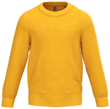 Basis Kinderpullover - Gelb