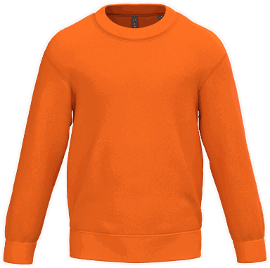 Basis Kinderpullover - Orange