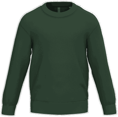 Basis Kinderpullover - Waldgrün