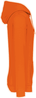 Basic hoodie - Orange
