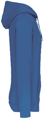 Basic hoodie - Light royal blue