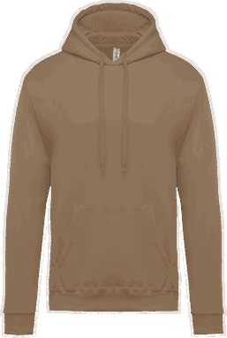 Basic hoodie - Camel