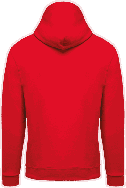 Basic hoodie - Red