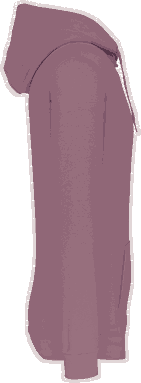 Basic hoodie - Dusty purple