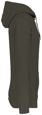 Basic hoodie - Dark khaki