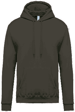 Basic hoodie - Green olive