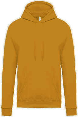 Basic hoodie - Dark mustard