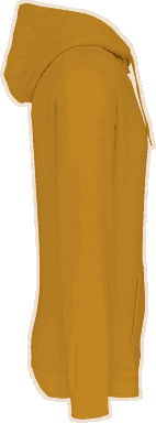 Basic hoodie - Dark mustard