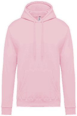 Basic hoodie - Pale pink