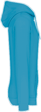 Basic hoodie - Hawaii blue