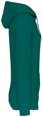 Basic hoodie - Emerald green