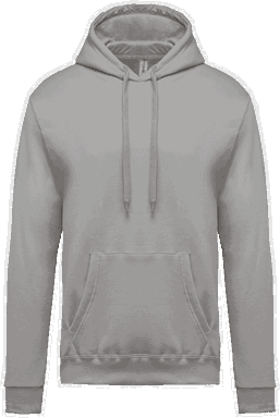 Basic hoodie - Sweet grey