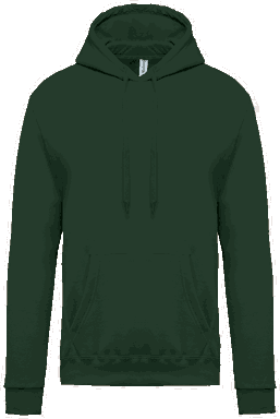 Basic hoodie - Forest green