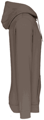 Basic hoodie - Moka brown