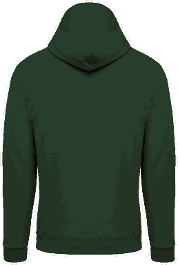 Basic hoodie - Forest green