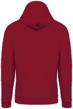 Basic hoodie - Cherry red