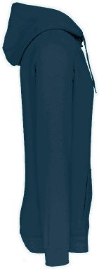 Basic hoodie - Ink blue