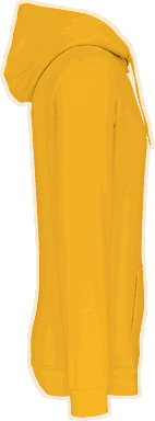 Basic hoodie - Yellow