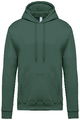 Basic hoodie - Earthy green