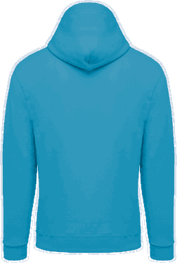 Basic hoodie - Hawaii blue