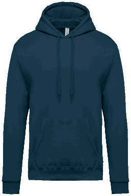 Basic hoodie - Ink blue