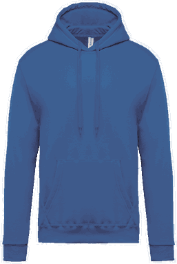 Basic hoodie - Light royal blue