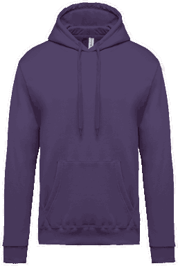 Basic hoodie - Purple