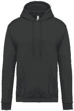 Basic hoodie - Dark grey