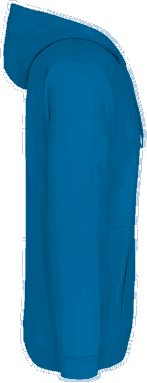 Basic zip hoodie - Tropical blue