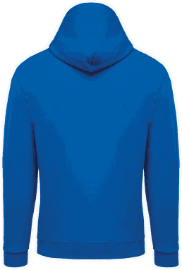 Basic zip hoodie - Light royal blue
