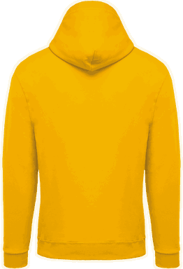 Basic zip hoodie - Yellow