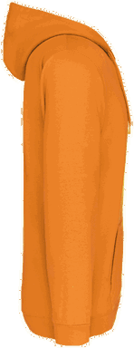 Basic zip hoodie - Orange