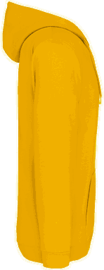 Basic zip hoodie - Yellow