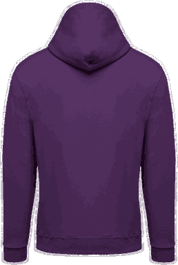 Basic zip hoodie - Purple
