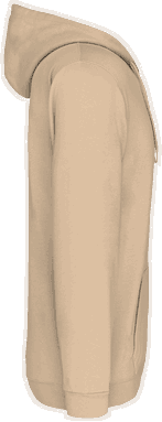 Basic zip hoodie - Light sand