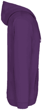 Basic zip hoodie - Purple