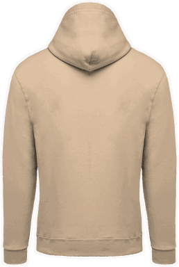 Basic zip hoodie - Light sand