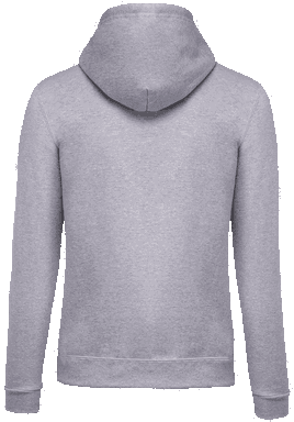Basic zip hoodie - Oxford grey