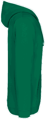 Basic zip hoodie - Kelly green
